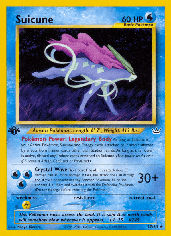 Suicune NEO3-27