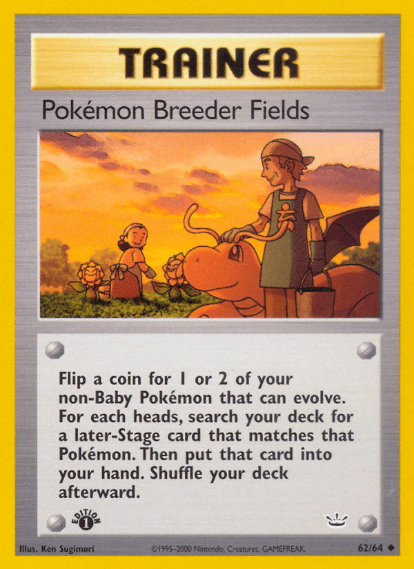 Pokémon Breeder Fields NEO3-62