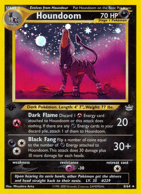 Houndoom NEO3-8