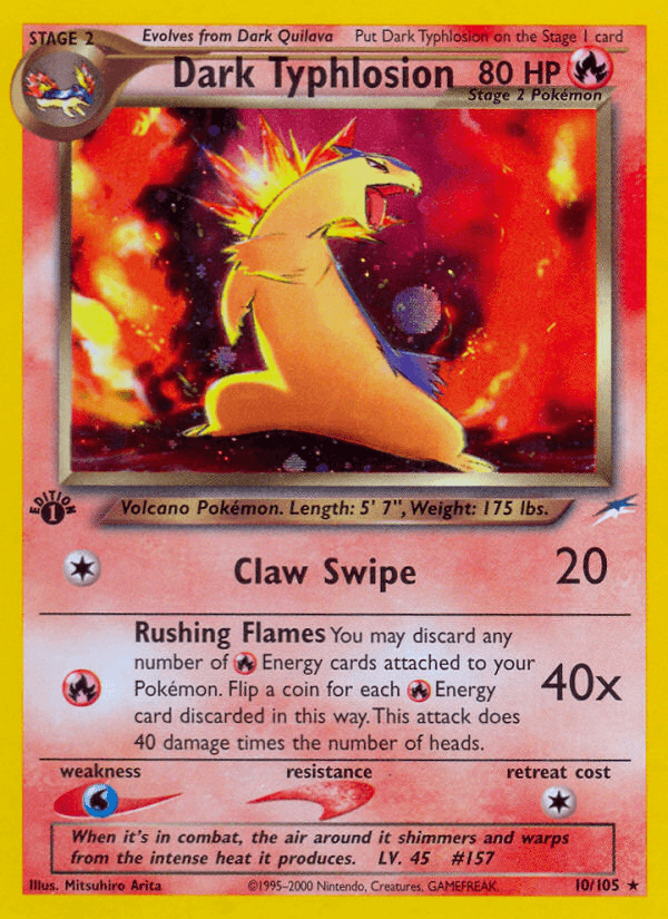 Dark Typhlosion NEO4-10