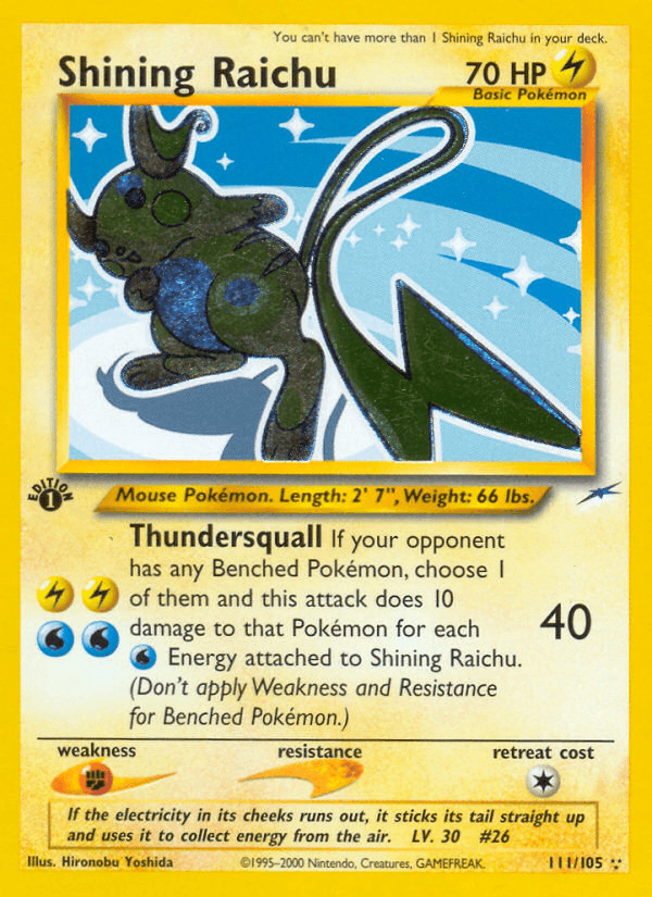 Shining Raichu NEO4-111