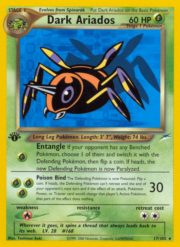 Dark Ariados NEO4-17
