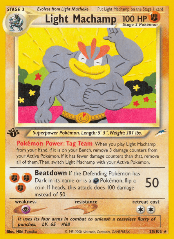 Light Machamp NEO4-25