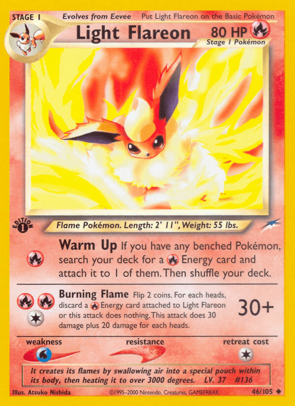 Light Flareon NEO4-46