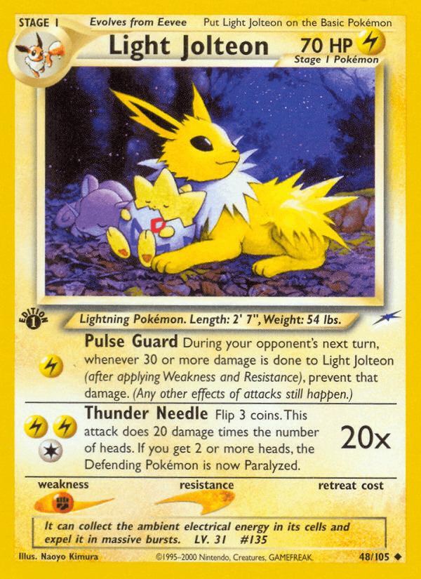 Light Jolteon NEO4-48