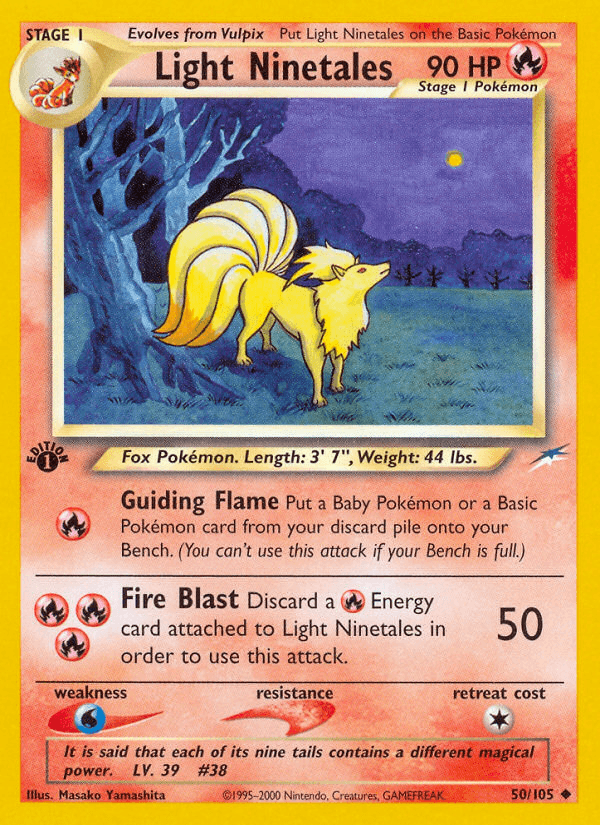 Light Ninetales NEO4-50