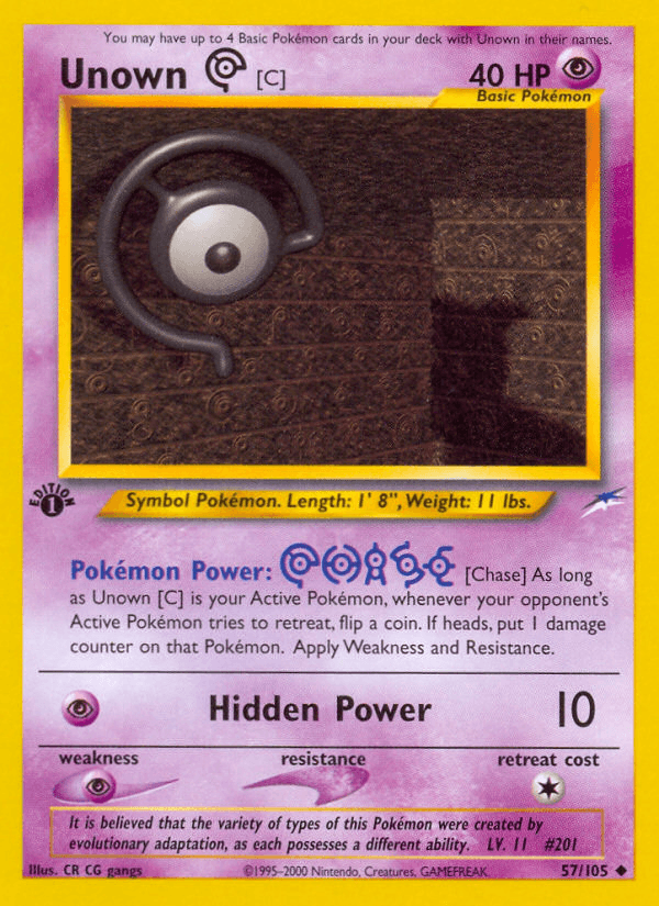 Unown [C] NEO4-57