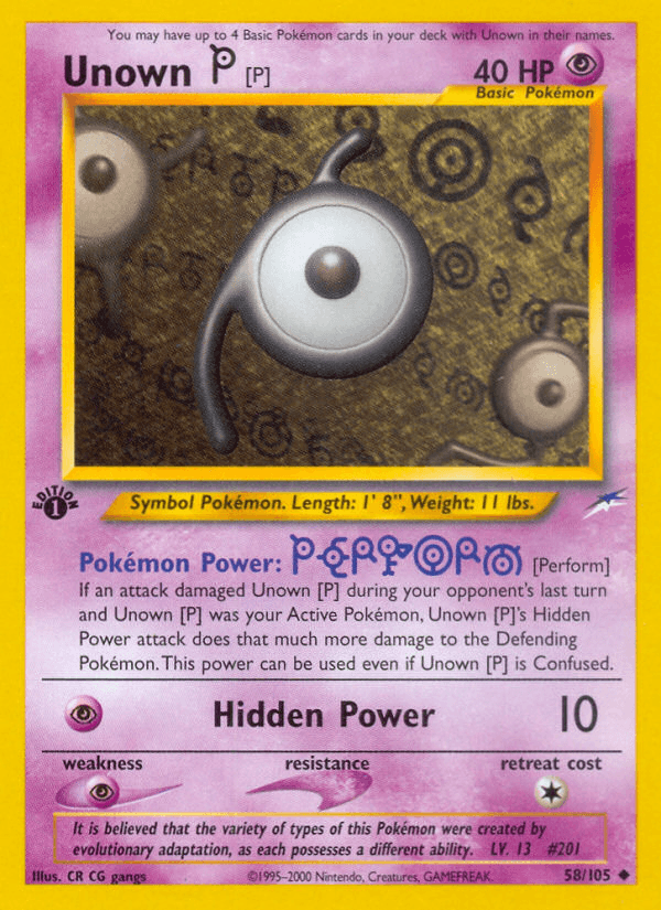 Unown [P] NEO4-58