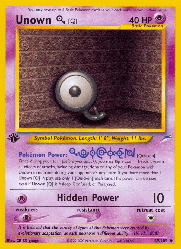 Unown [Q] NEO4-59