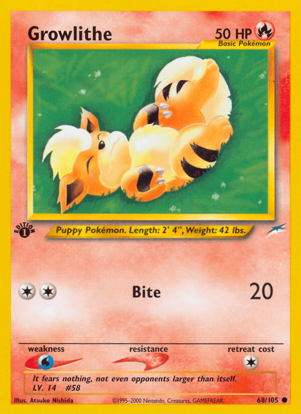 Growlithe NEO4-68