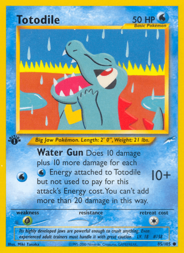 Totodile NEO4-85