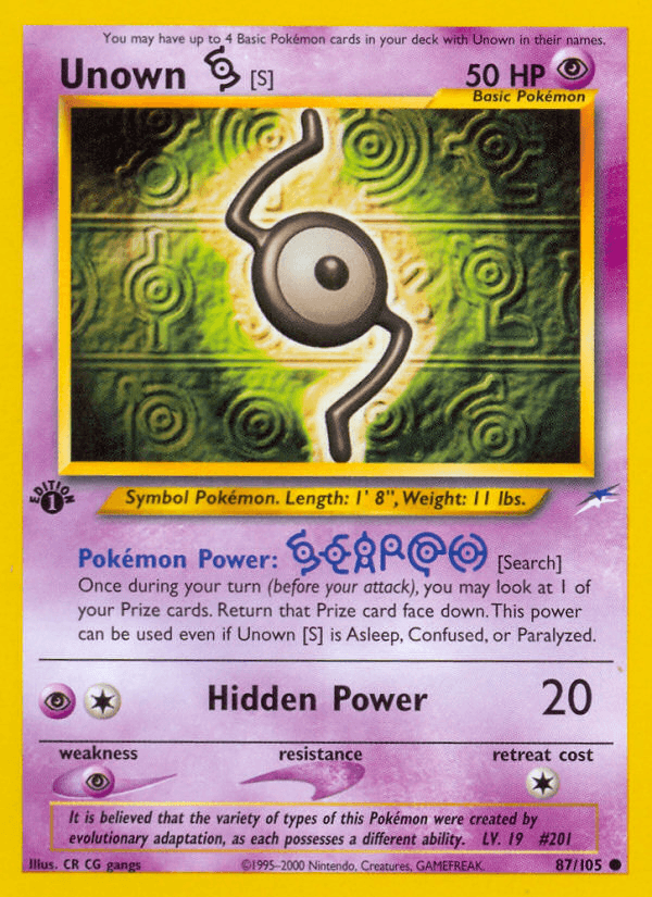 Unown [S] NEO4-87