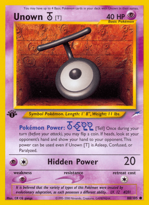 Unown [T] NEO4-88