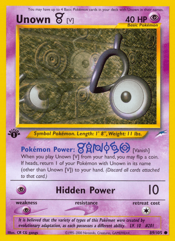 Unown [V] NEO4-89