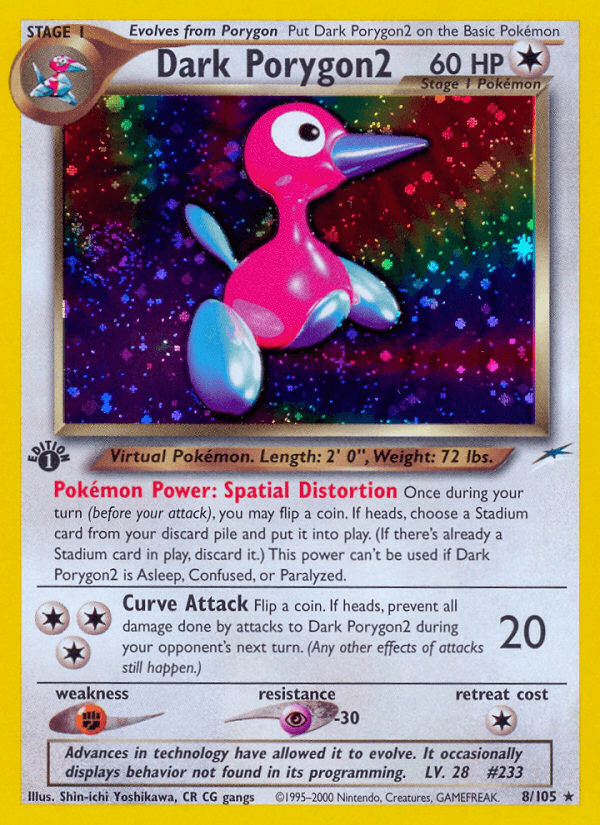 Dark Porygon2 NEO4-8