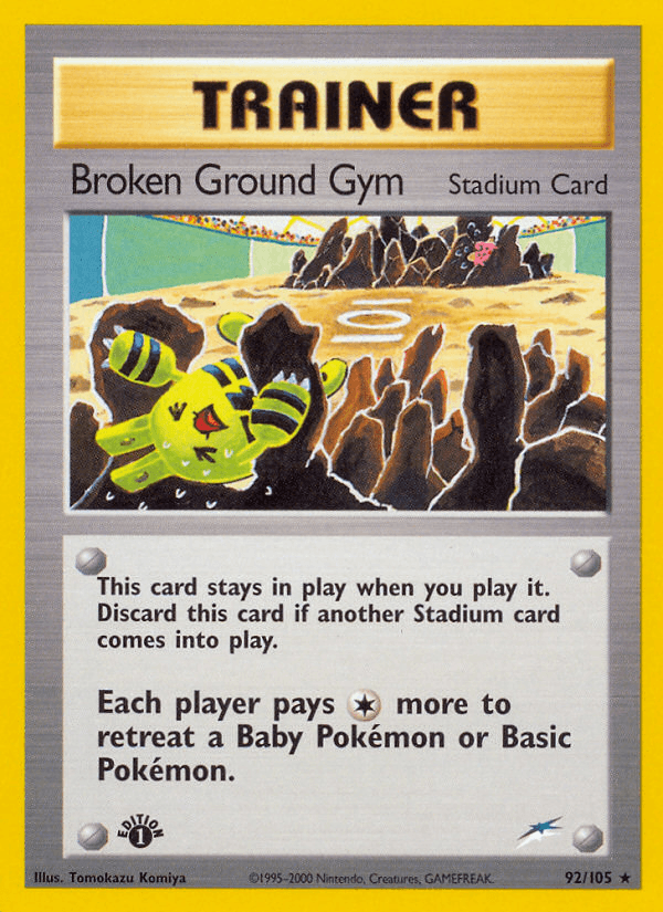 Broken Ground Gym NEO4-92