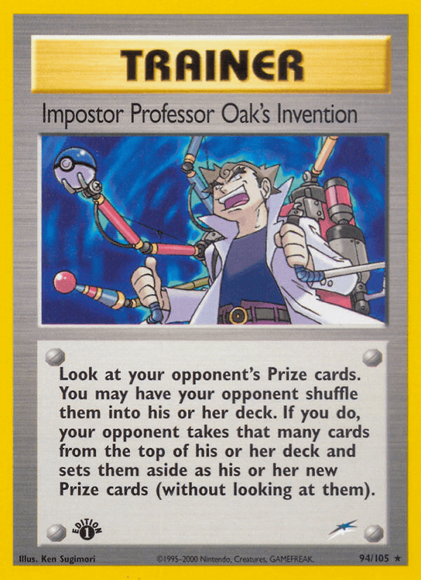 Impostor Professor Oak's Invention NEO4-94