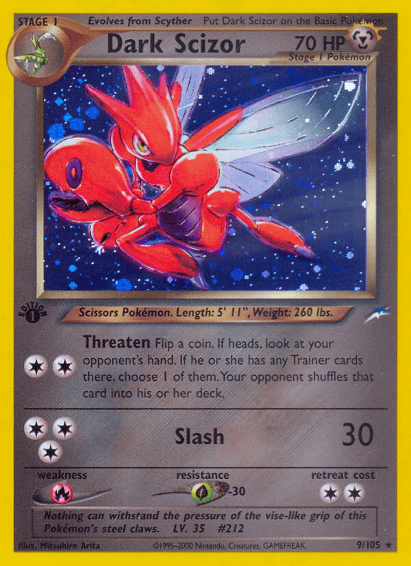 Dark Scizor NEO4-9