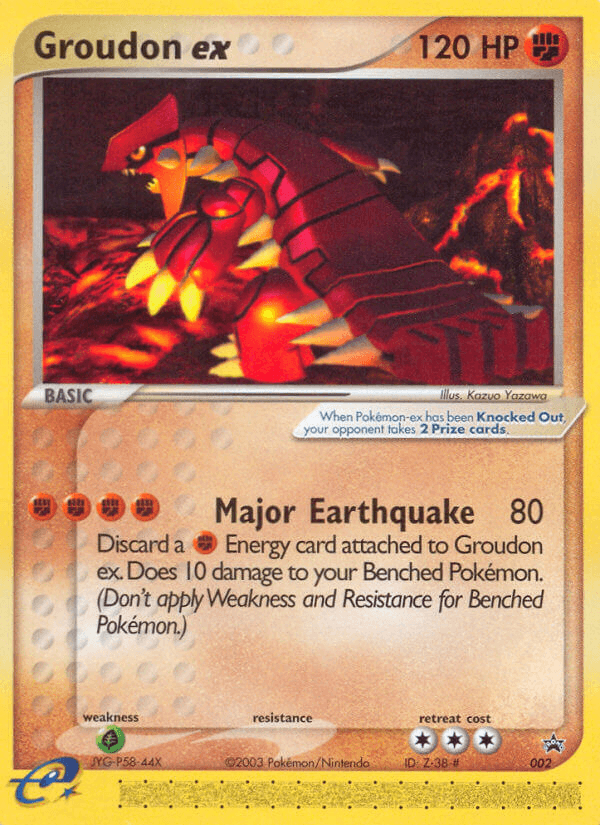 Groudon ex NP-2