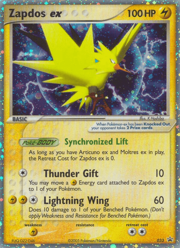 Zapdos ex NP-33