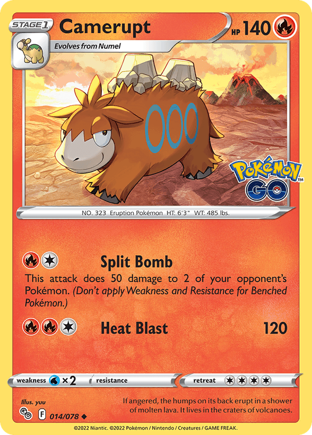 Camerupt PGO-14