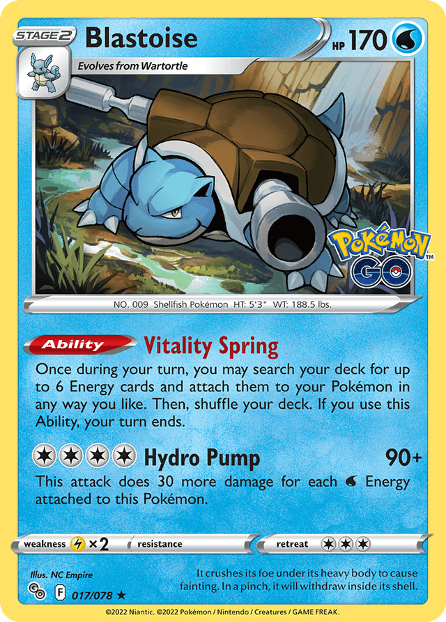 Blastoise PGO-17