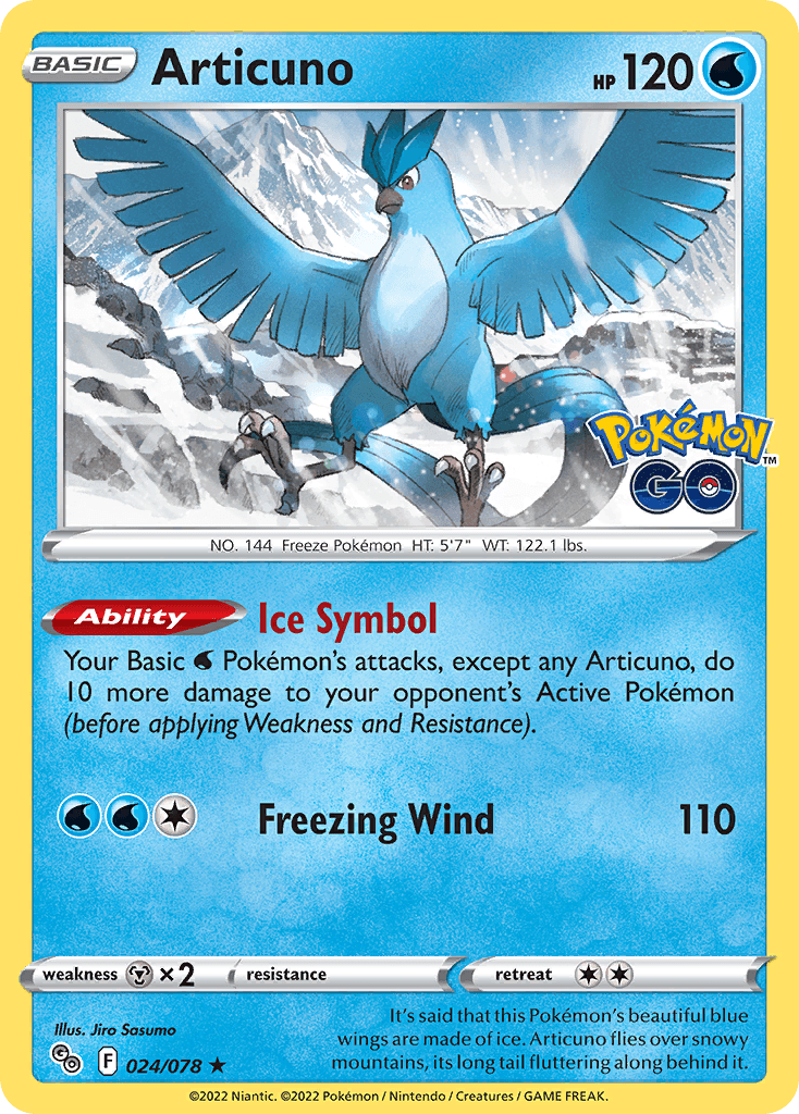 Articuno PGO-24