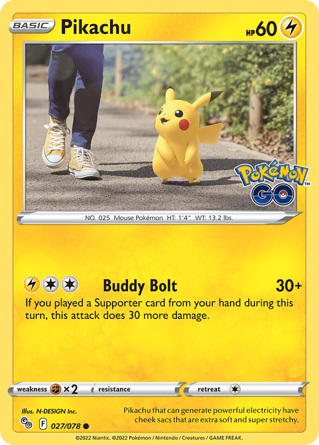 Pikachu PGO-27
