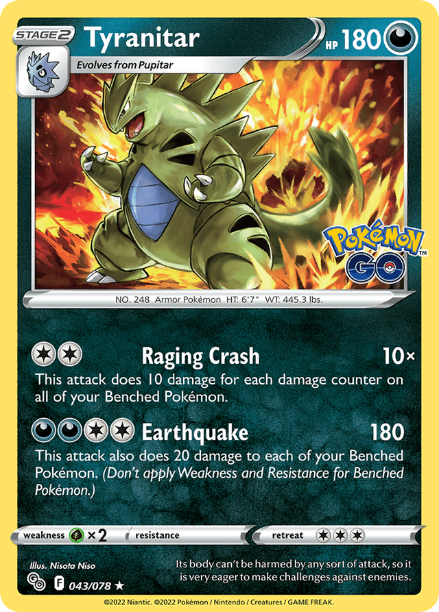 Tyranitar PGO-43