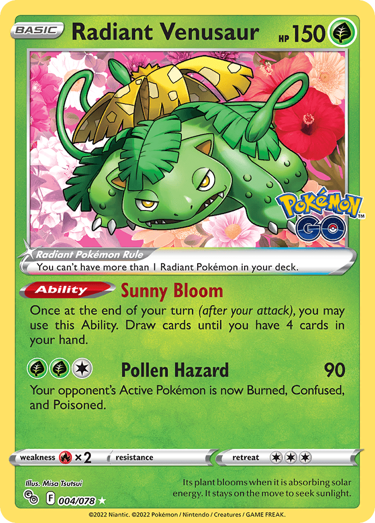 Radiant Venusaur PGO-4