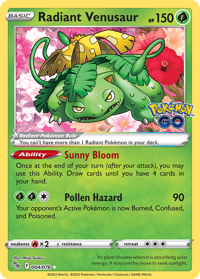 Radiant Venusaur PGO-4