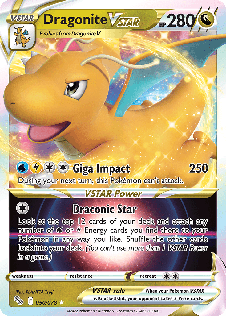 Dragonite VSTAR PGO-50