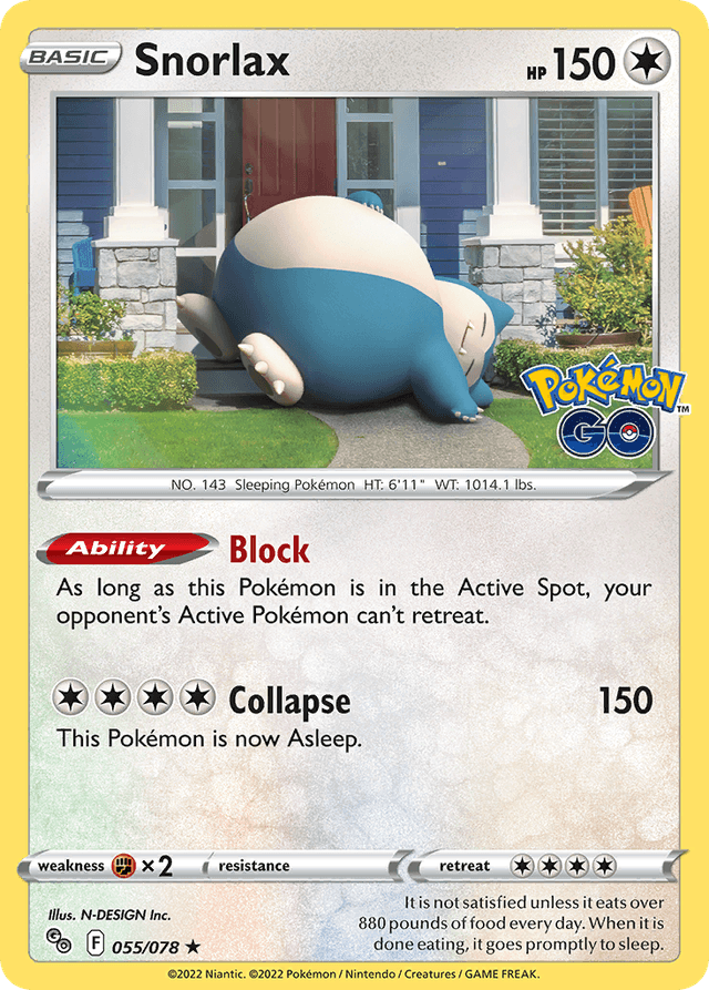 Snorlax PGO-55
