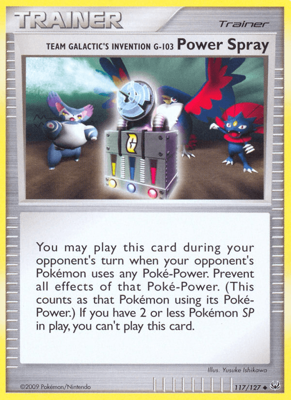 Team Galactic's Invention G-103 Power Spray PL1-117