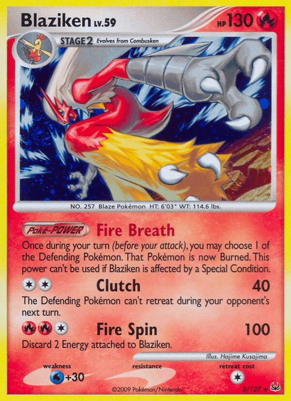 Blaziken PL1-3