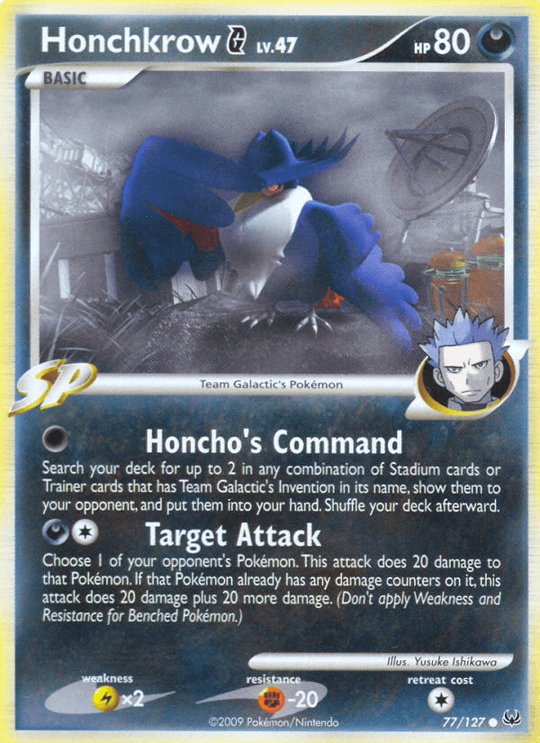 Honchkrow G PL1-77
