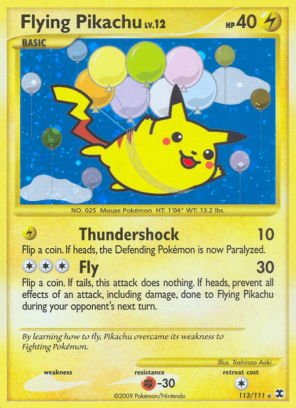 Flying Pikachu PL2-113
