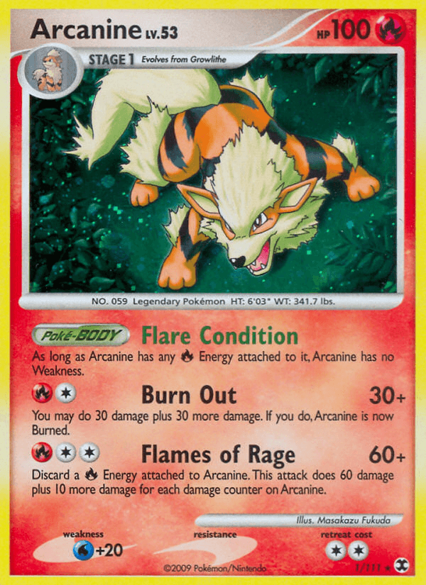 Arcanine PL2-1