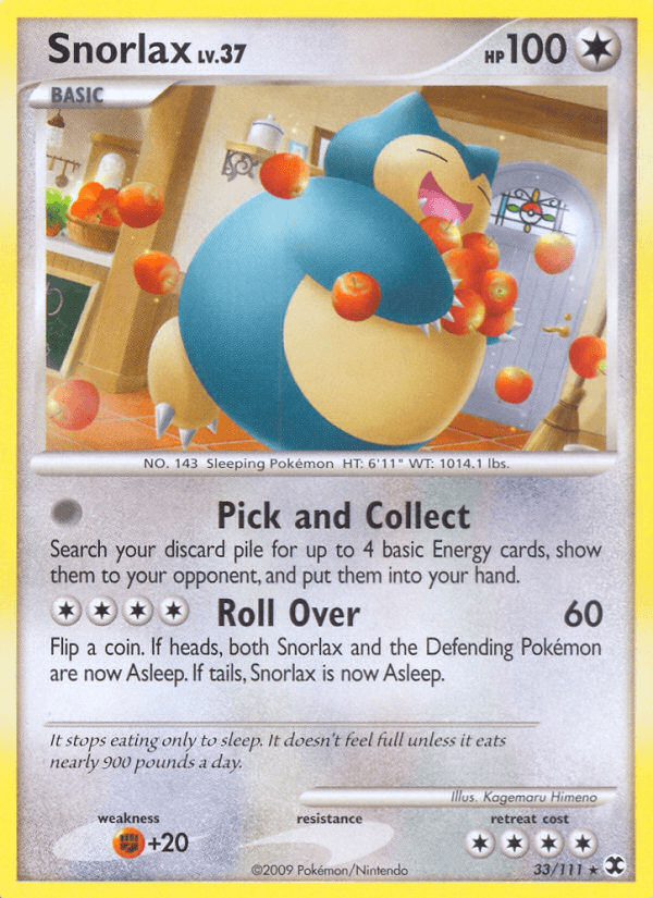 Snorlax PL2-33