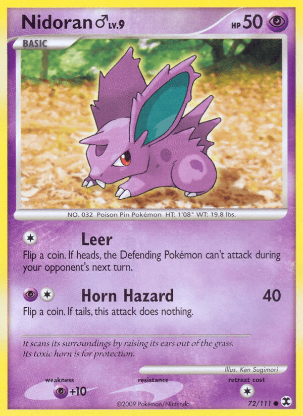 Nidoran ♂ PL2-72