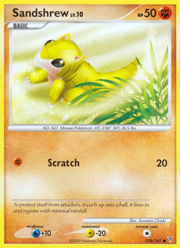 Sandshrew PL3-124