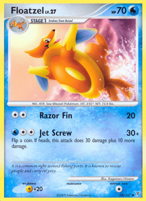 Floatzel PL3-58