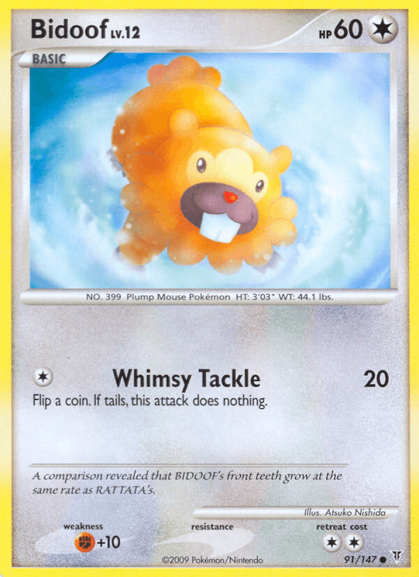 Bidoof PL3-91