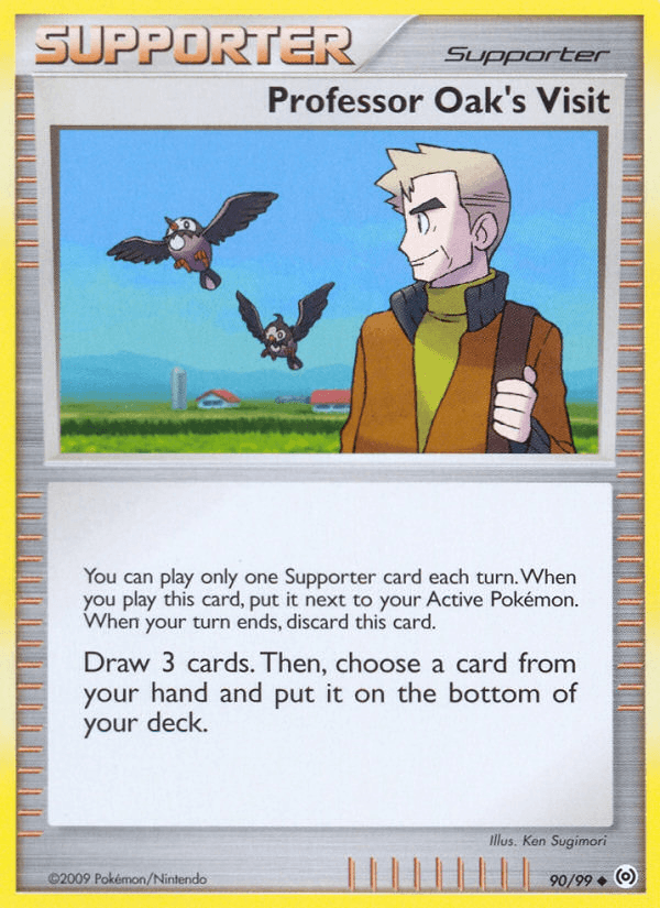 Professor Oak's Visit PL4-90