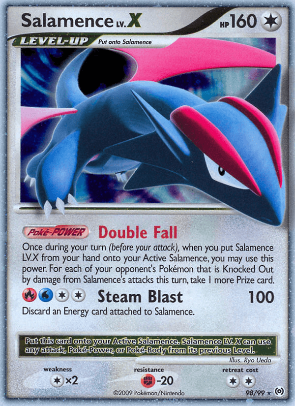 Salamence LV.X PL4-98