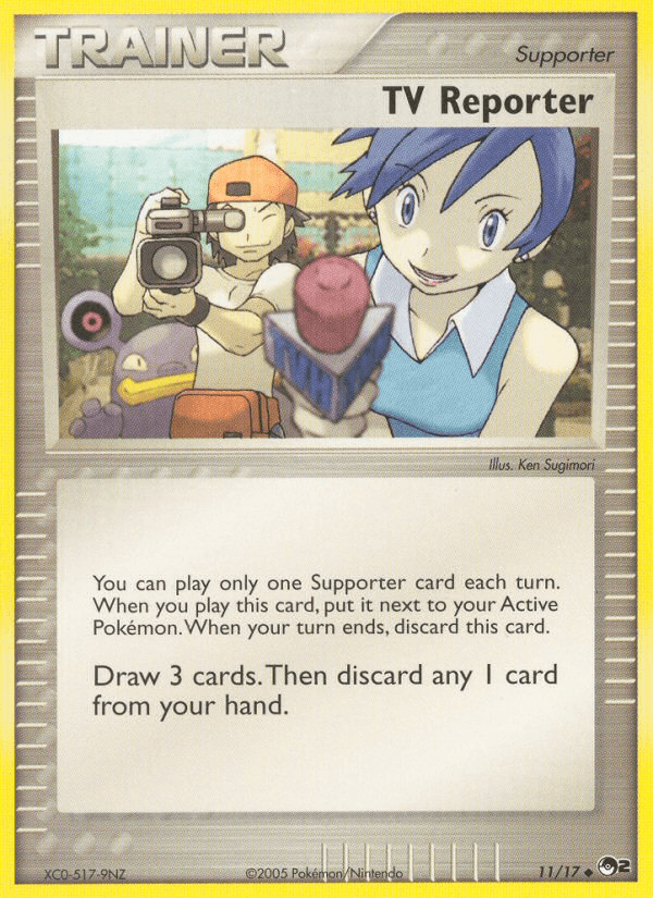 TV Reporter POP2-11