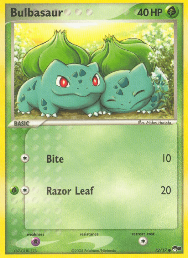 Bulbasaur POP2-12