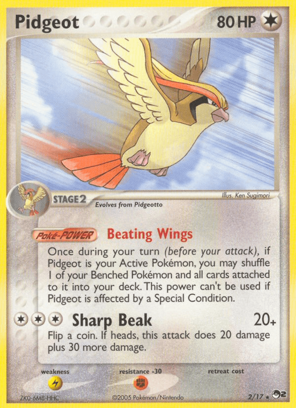 Pidgeot POP2-2