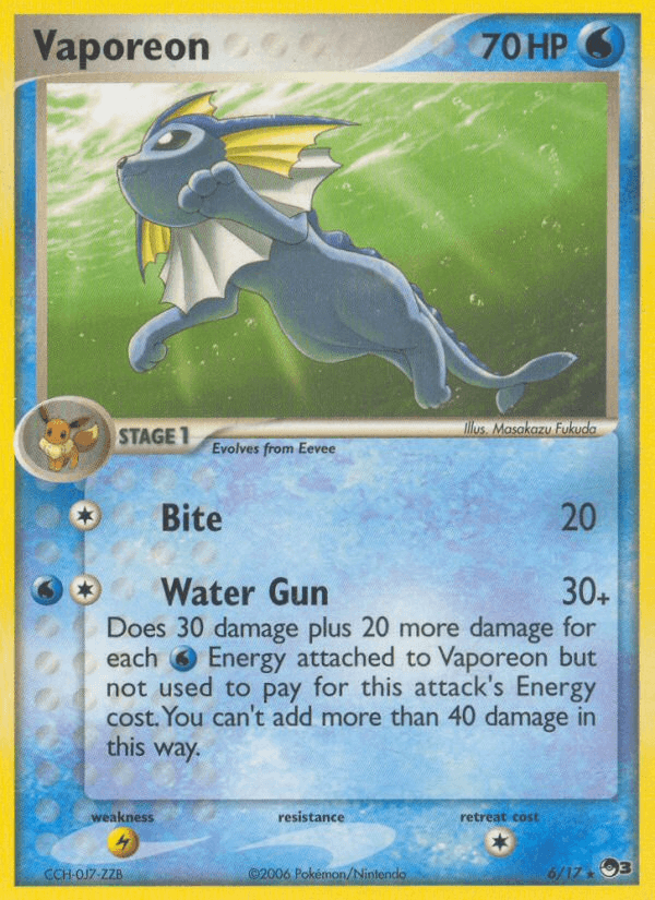 Vaporeon POP3-6