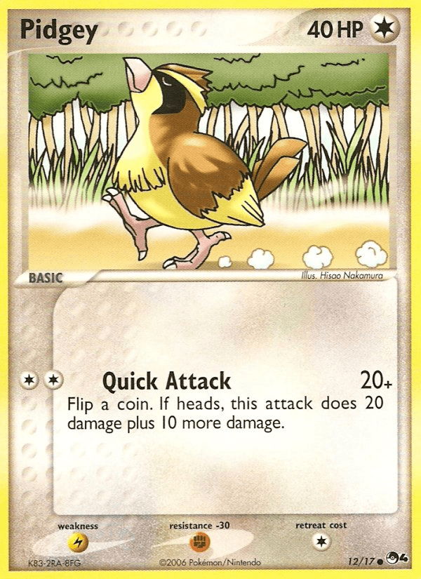 Pidgey POP4-12